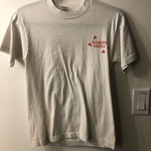 White Taekwondo America T-Shirt